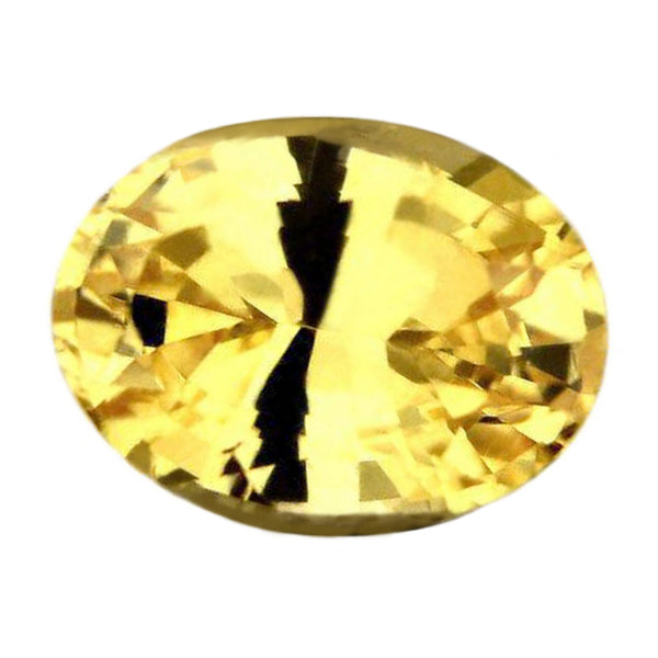 1.04cts Certified Natural Yellow Sapphire