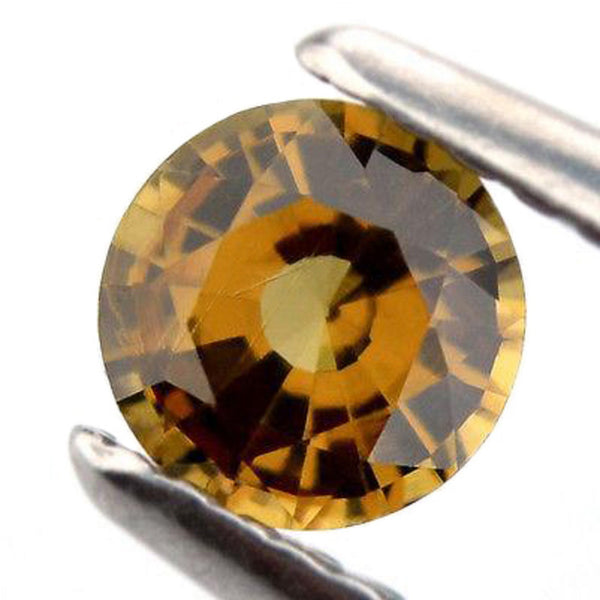 0.61ct Certified Natural Champagne Sapphire
