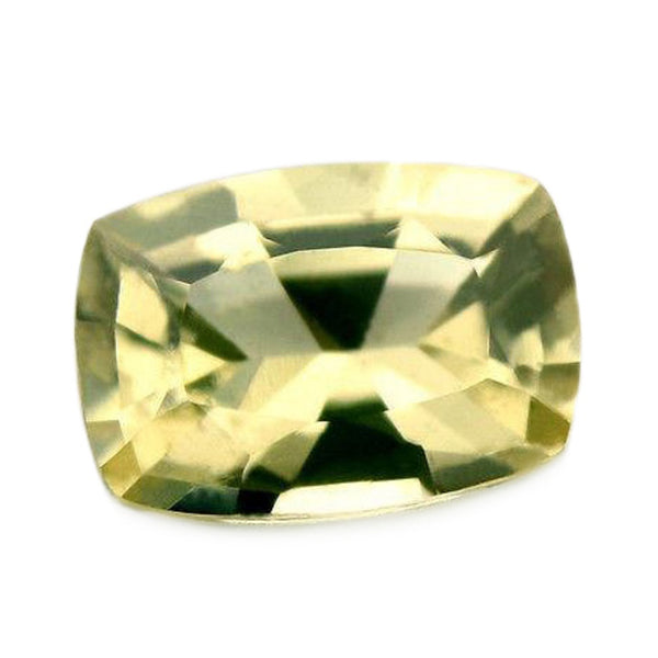 0.86ct Certified Natural Yellow Sapphire