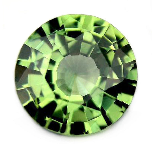 0.47ct Certified Natural Green Sapphire