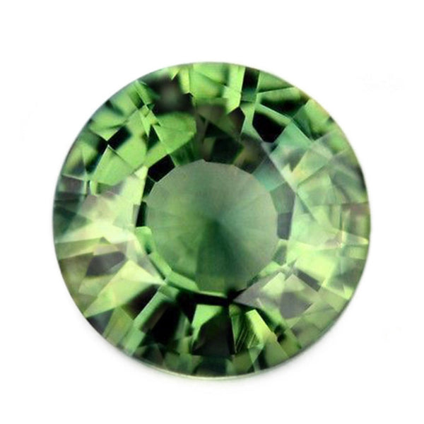 0.87ct Certified Natural Green Sapphire