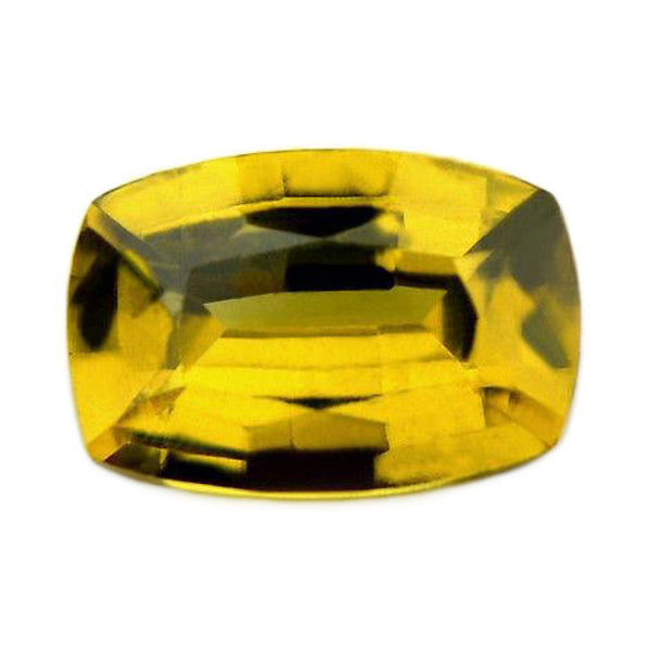 0.67ct Certified Natural Yellow Sapphire
