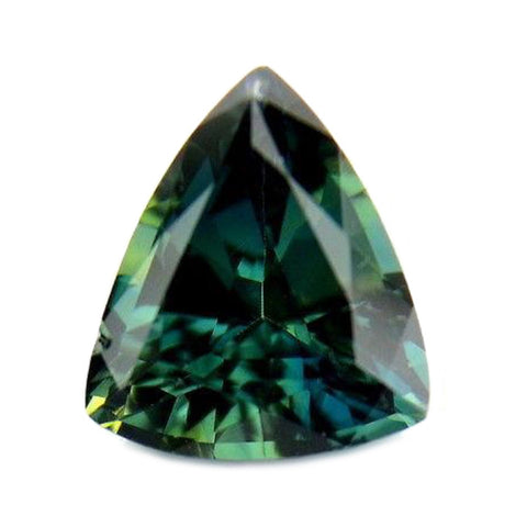 0.71ct Certified Natural Teal Sapphire