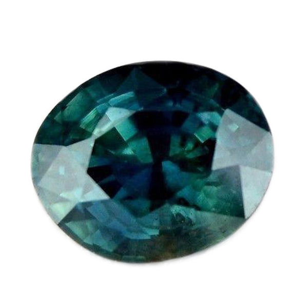 1.15ct Certified Natural Teal Sapphire