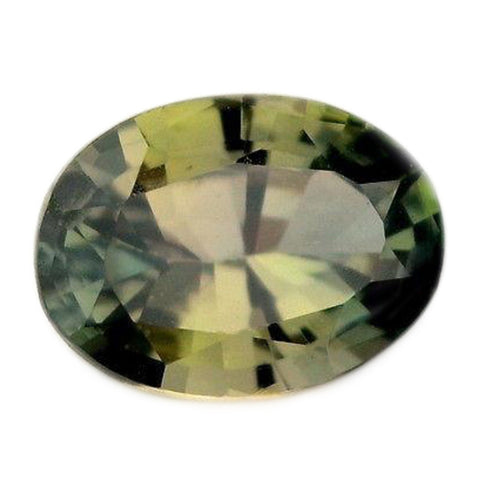 0.81ct Certified Natural Green Sapphire