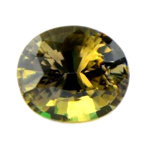 0.49ct Certified Natural Green Sapphire