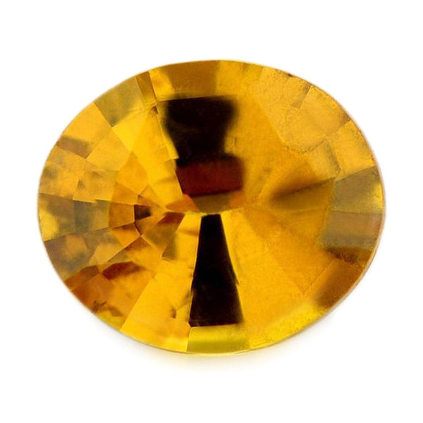 0.78ct Certified Natural Yellow Sapphire