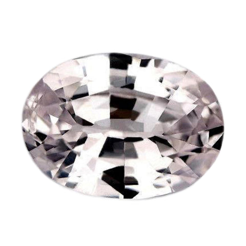 0.95ct Certified Natural White Sapphire