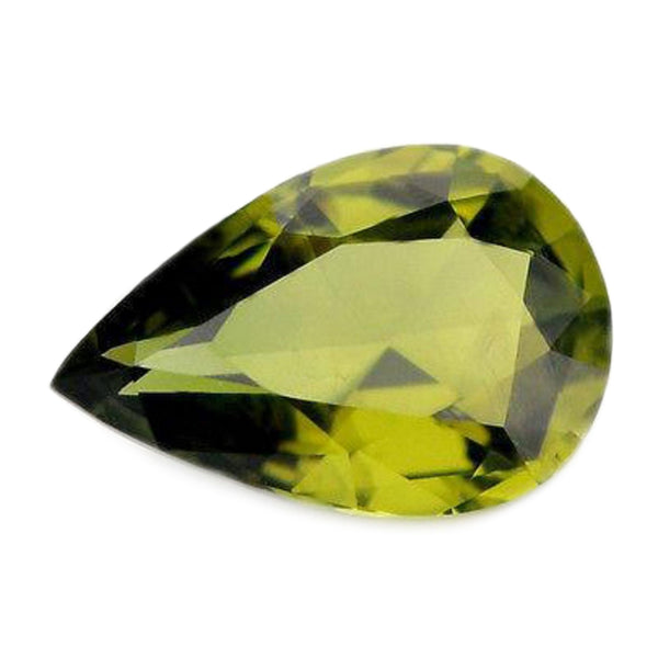0.75ct Certified Natural Green Sapphire