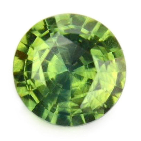 0.66ct Certified Natural Green Sapphire