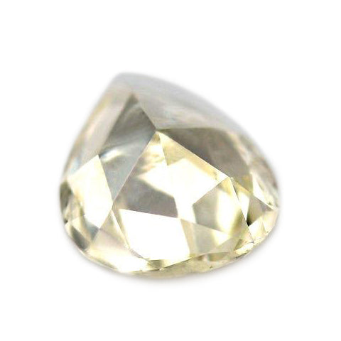 0.71ct Certified Natural White Sapphire