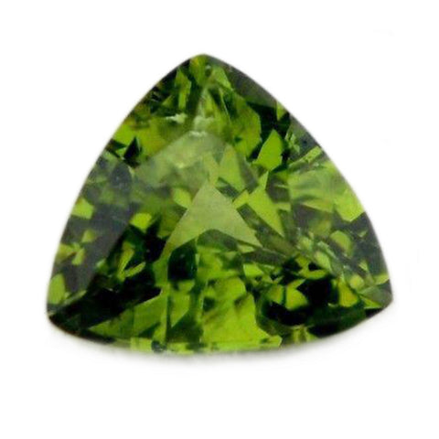 0.96ct Certified Natural Green Sapphire