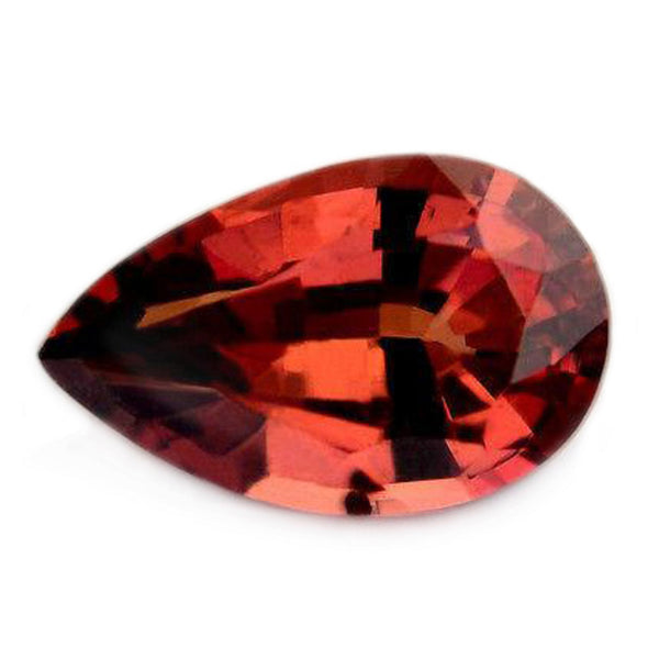 0.65 ct Certified Natural Orange Sapphire