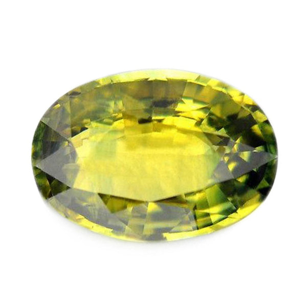 1.37ct Certified Natural Yellow Sapphire