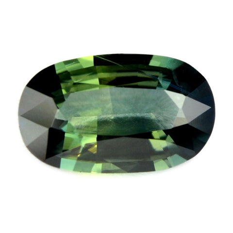 0.97ct Certified Natural Green Sapphire