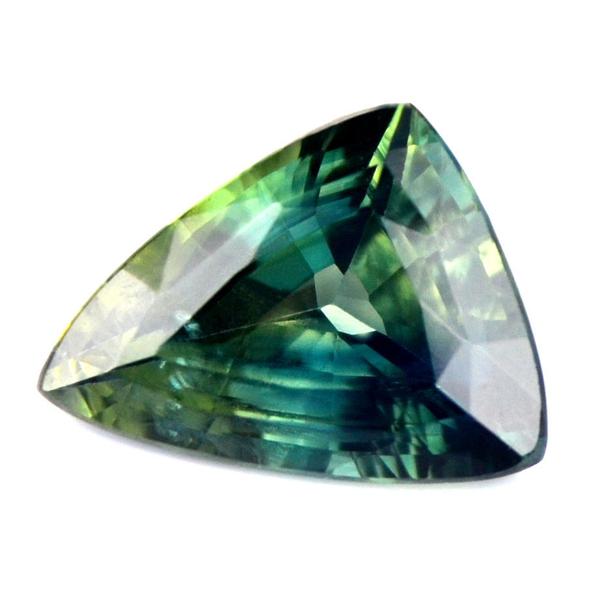 1.46 ct Certified Natural Teal Sapphire