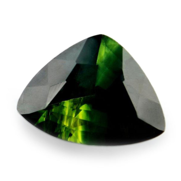 1.22ct Certified Natural Green Sapphire