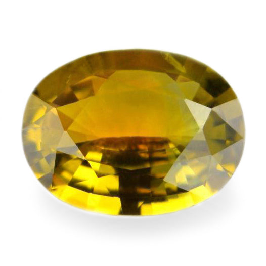 0.95ct Certified Natural Yellow Sapphire