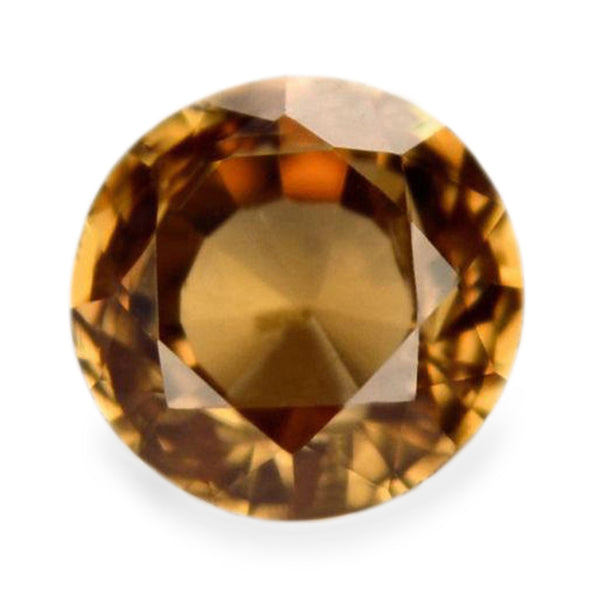 0.72ct Certified Natural Brown Sapphire