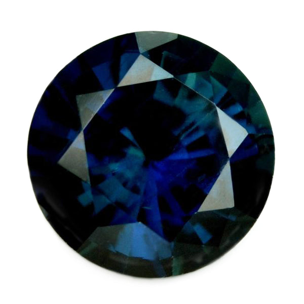 1.08ct Certified Natural Dark Royal Blue Sapphire