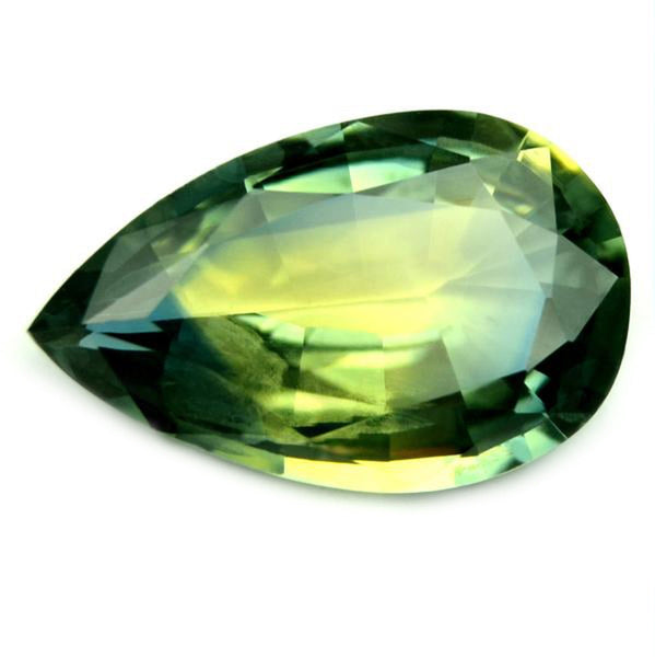 1.00ct Certified Natural Green Sapphire