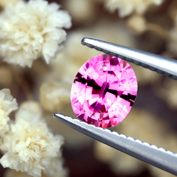 0.89ct Certified Natural Pink Sapphire Matching Pair