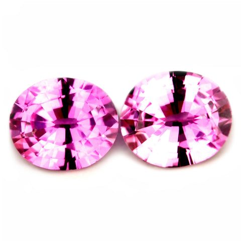 0.89ct Certified Natural Pink Sapphire Matching Pair