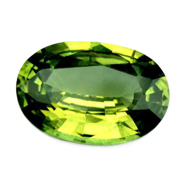 1.03ct Certified Natural Green Sapphire