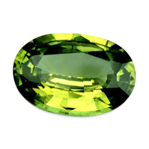 1.03ct Certified Natural Green Sapphire