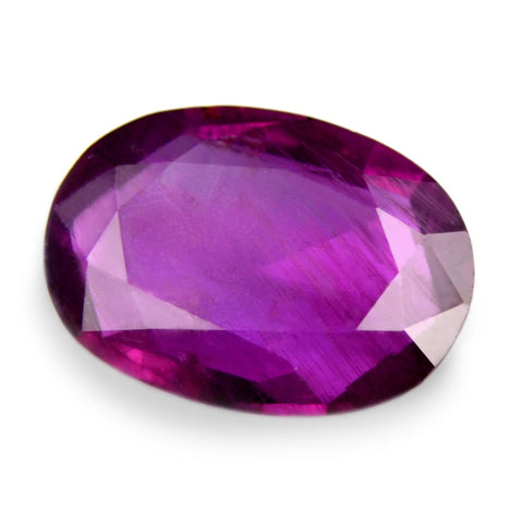 1.25ct Certified Natural Red Ruby