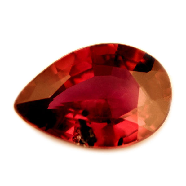 0.78ct Certified Natural Red Color Ruby
