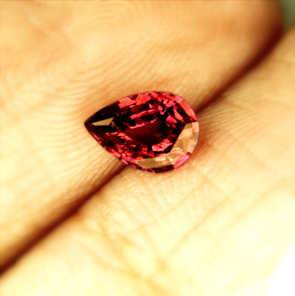 0.49ct Certified Natural Red Color Ruby