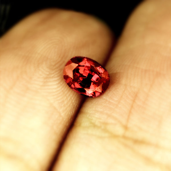 0.59ct Certified Natural Red Color Ruby