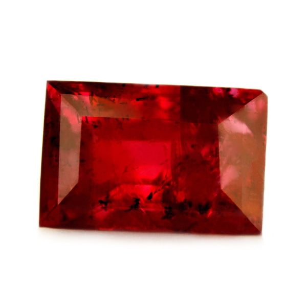 1.37ct Certified Natural Red Color Ruby