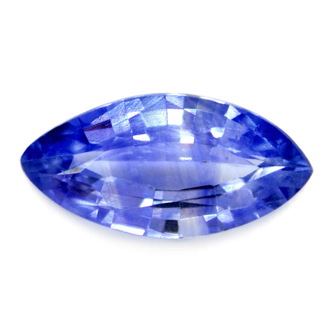 0.80ct Certified Natural Blue Sapphire