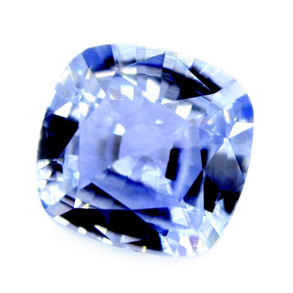 0.46ct Certified Natural Light Blue Sapphire