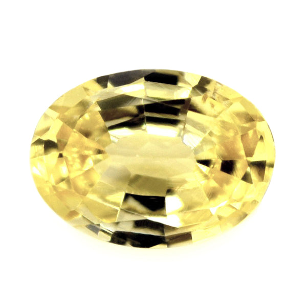 0.78 ct Certified Natural Yellow Sapphire