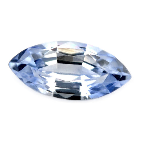 0.50ct Certified Natural Light Blue Sapphire