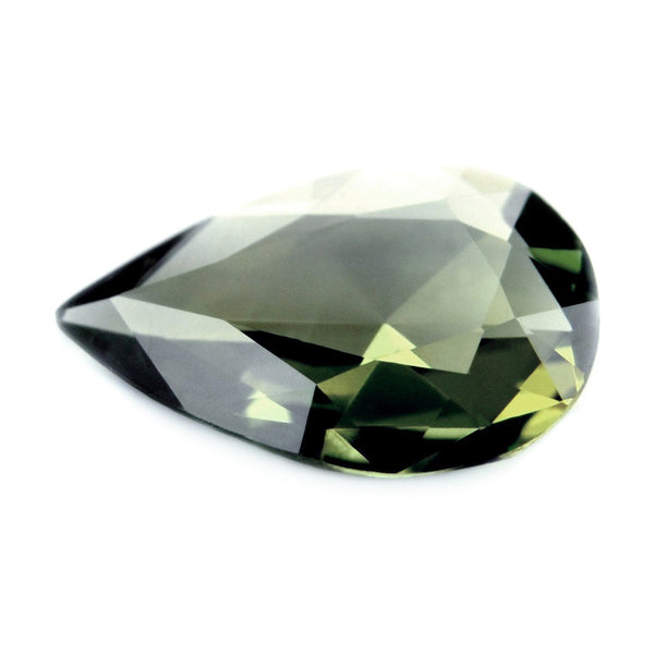 0.64ct Certified Natural Green Sapphire