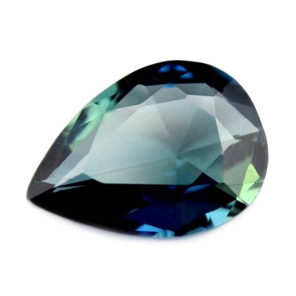 0.90ct Certified Natural Teal Sapphire