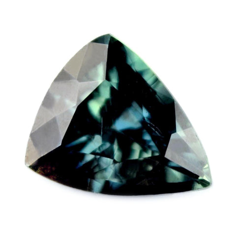 0.87ct Certified Natural Teal Sapphire
