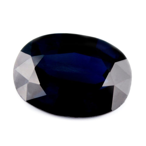 0.95ct Certified Natural Blue Sapphire