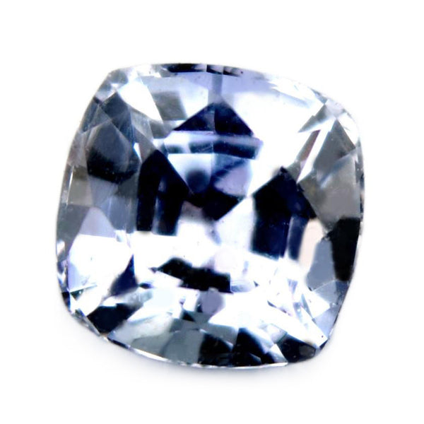 0.74ct Certified Natural White Sapphire