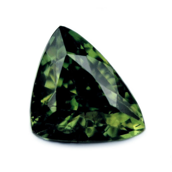1.00ct Certified Natural Green Sapphire