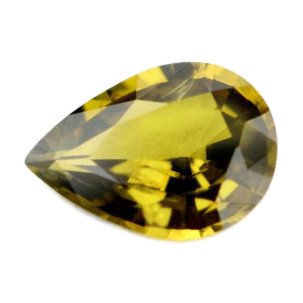 0.87ct Certified Natural Brown Sapphire