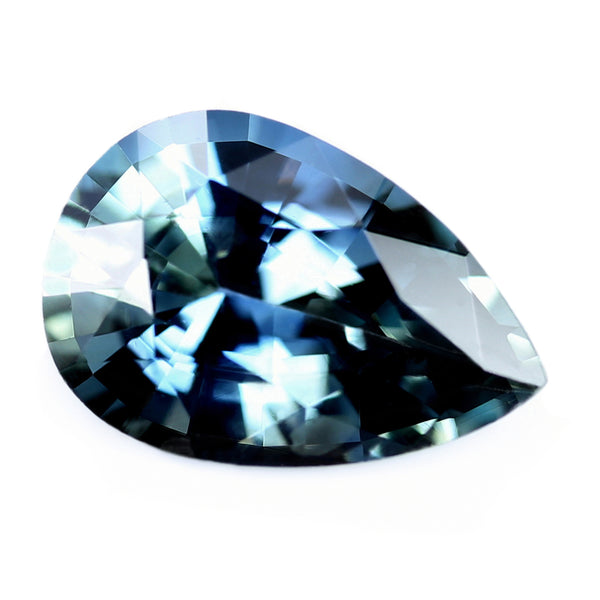 0.94ct Certified Natural Teal Sapphire