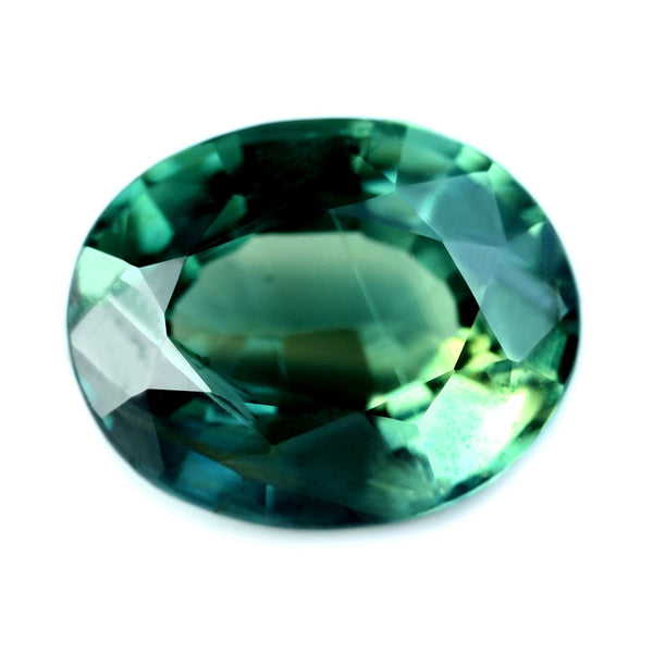 1.73ct Certified Natural Teal Sapphire