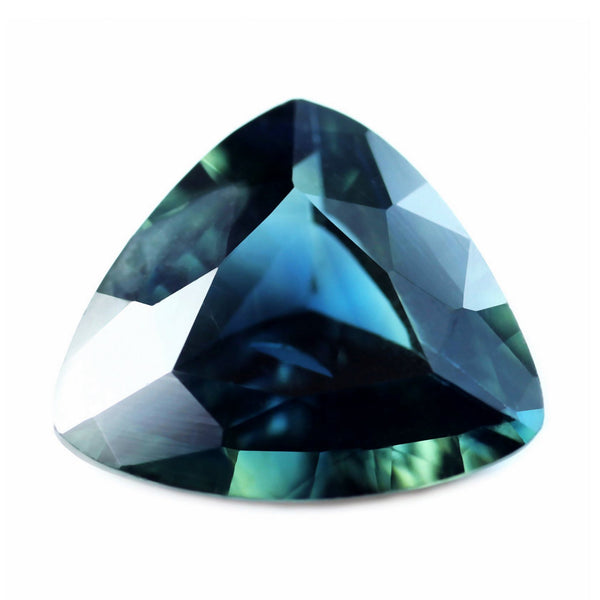 1.67ct Certified Natural Teal Sapphire