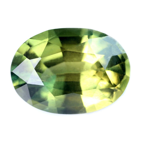 2.98ct Certified Natural Green Sapphire