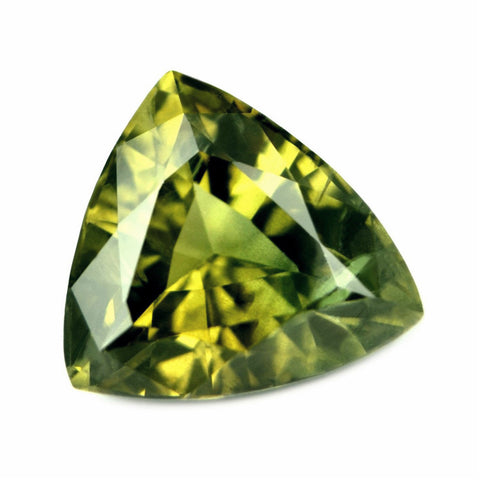 2.21ct Certified Natural Green Sapphire